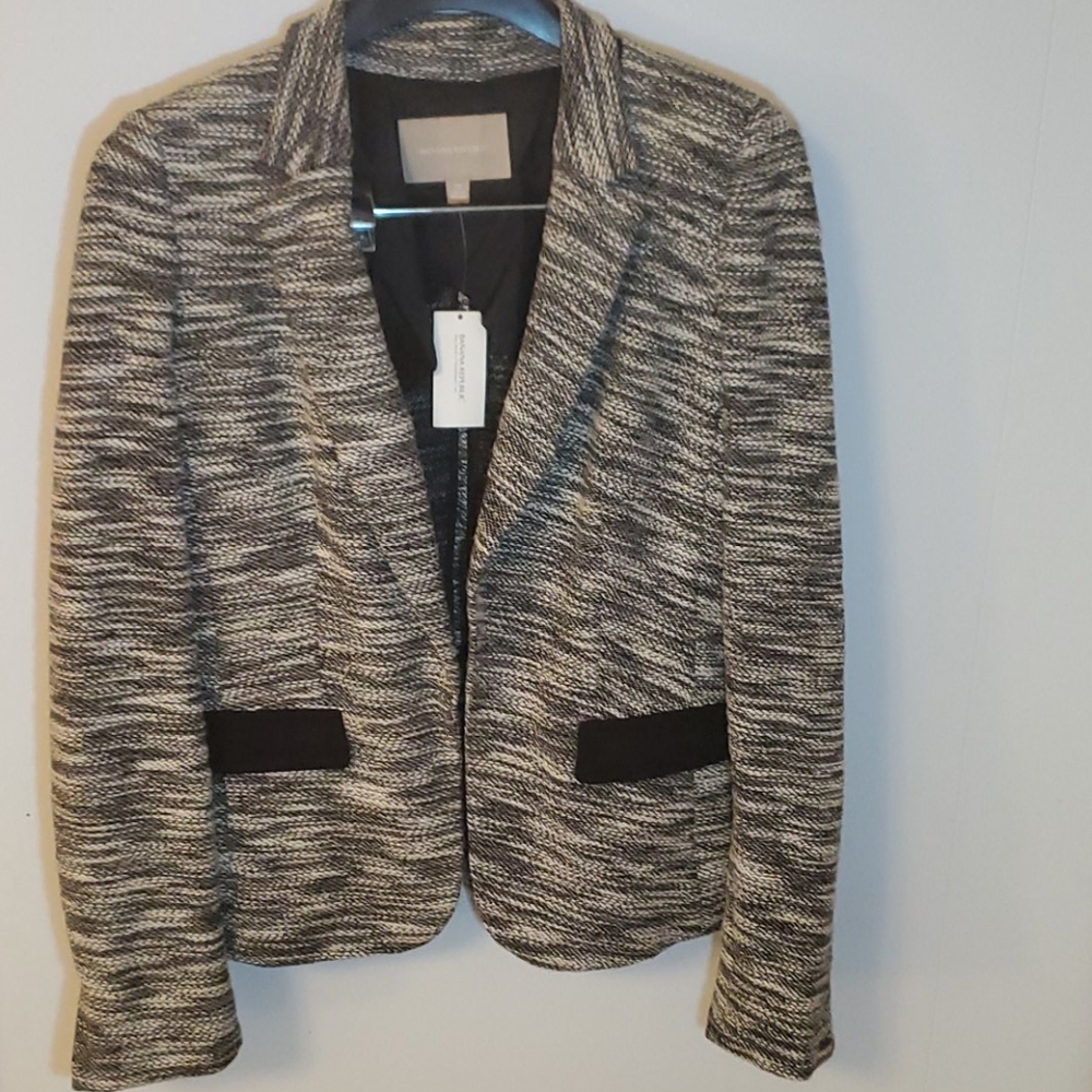 Banana Republic Knit Blazer Medium